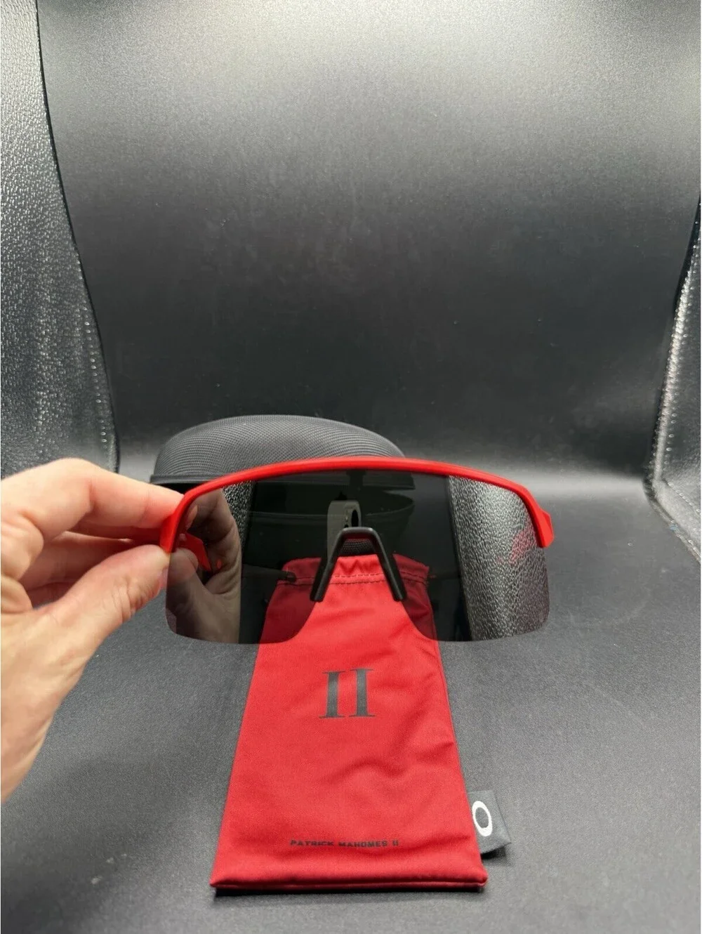 Oakley Sutro Lite Patrick Maholmes Matte Red/Prizm Black Iridium OO9463-1139